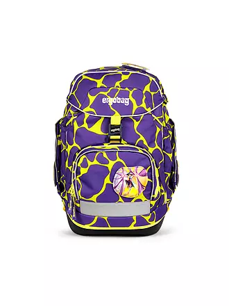 ERGOBAG | Set de mochila escolar 6 piezas PACK Lumi - SuBärkraft | lila